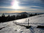 Kofce - Dom na Kofcah Mountain Hut - View to the Dobrca 